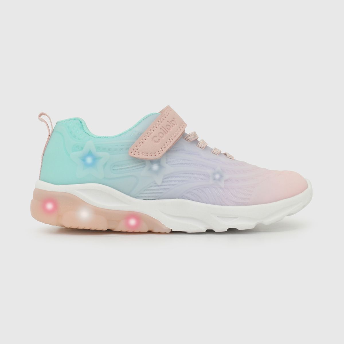 COLLOKY - Zapatilla Luces Kid Niña Multicolor