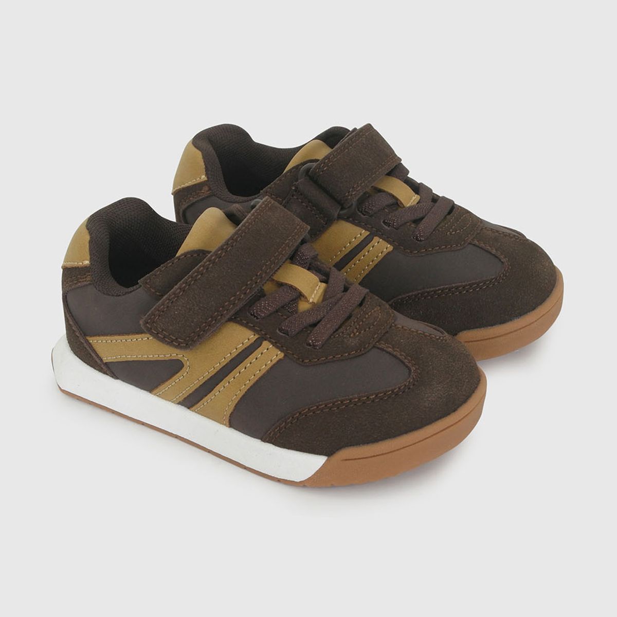 COLLOKY - Zapatilla Casual Caminante Niño Cafe