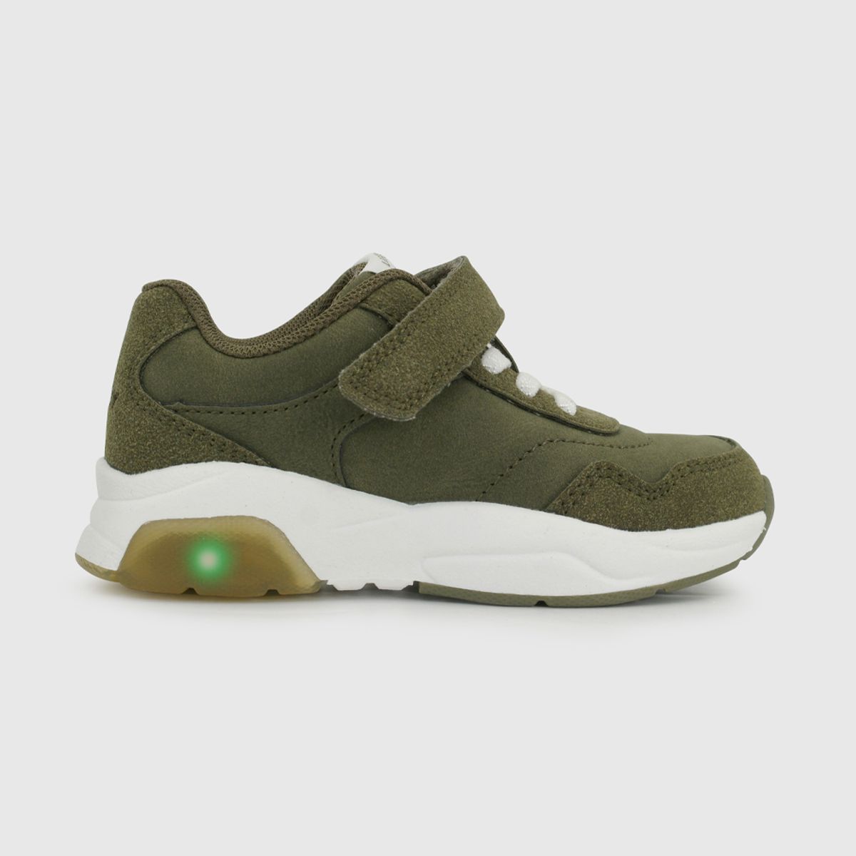 COLLOKY - Zapatilla Luces Caminante Niño Verde