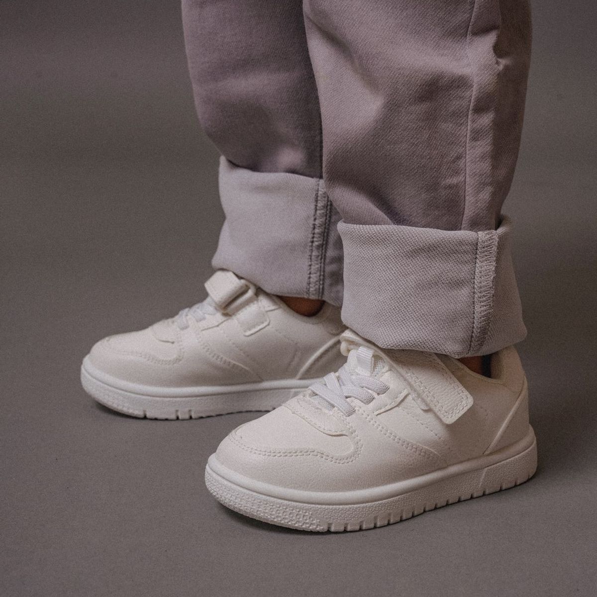 COLLOKY - Zapatilla Casual Caminante Unisex Blanco