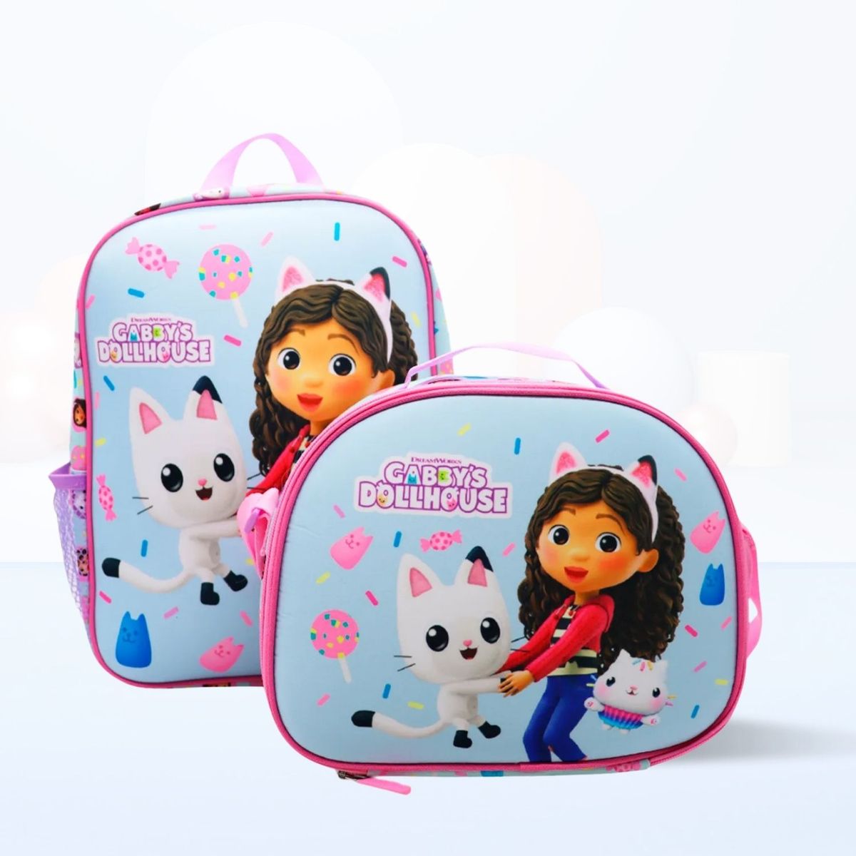 GENERICO - Set de Mochila EscolarGabbys Dollhouse Baile Childrens Club