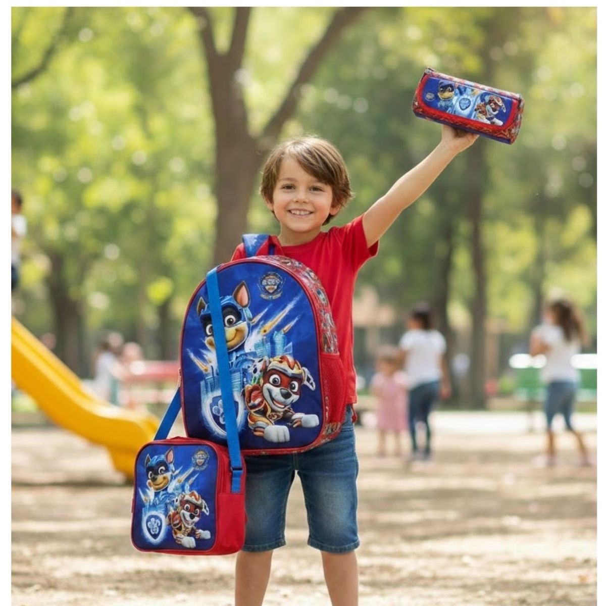 SCOOL - Set de Mochila Escolar Con Rueda Paw Patrol Niño Scool