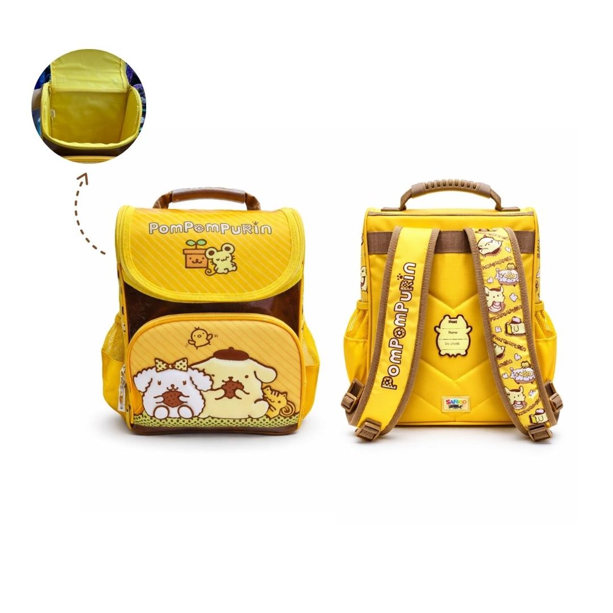 GENERICO - Set 3 Piezas Scool Magic 3D Pillow POMPOMPURIN