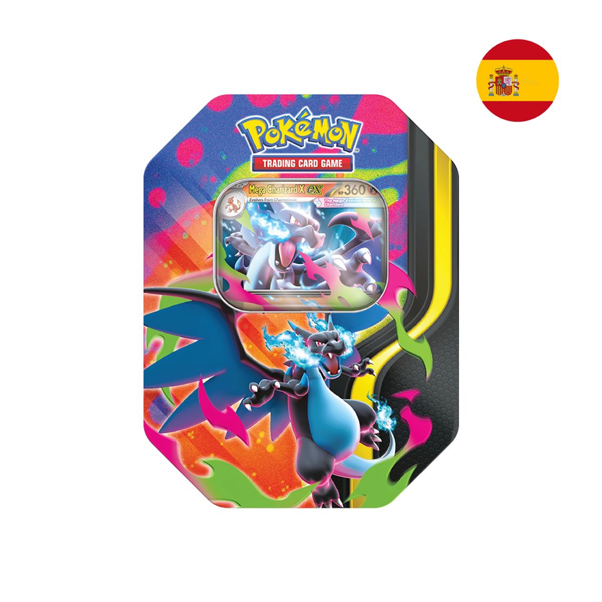 POKEMON - POKEMON TCG Mega Charizard X Tin - Español