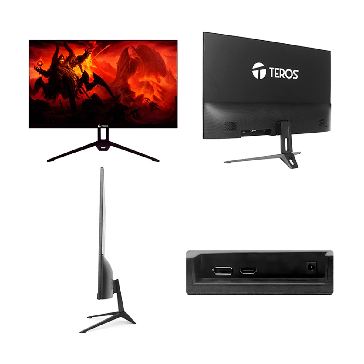 TEROS - Monitor TEROS TE-2415S 23.8" FHD IPS 120Hz 1ms HDMI DP con Parlantes
