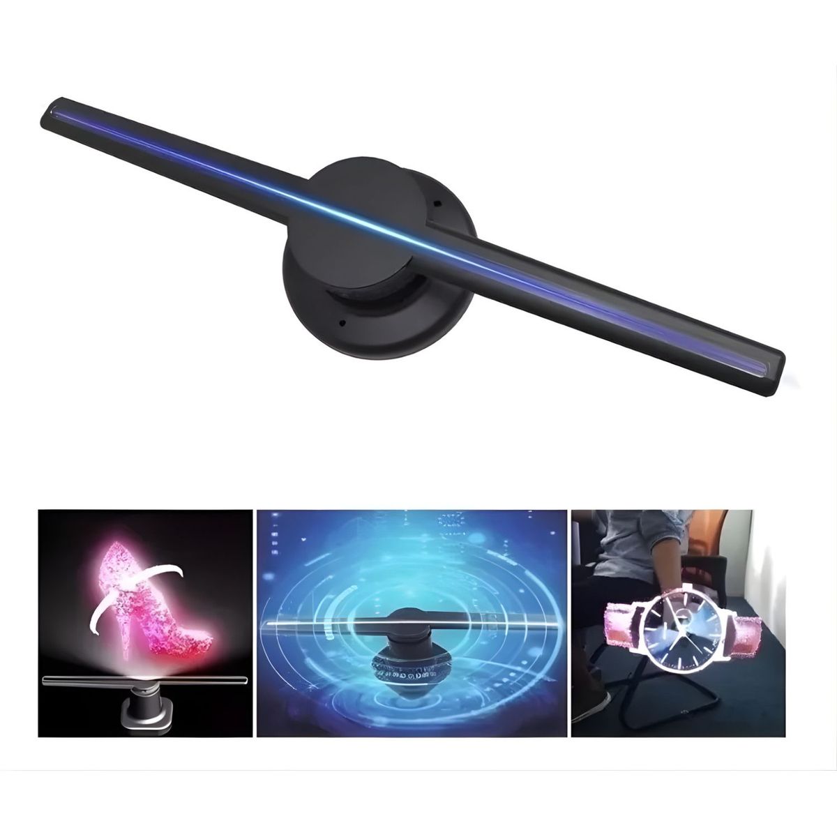 OEM - Proyector Holográfico 3D giro 360° Wifi ZY-A6W-K
