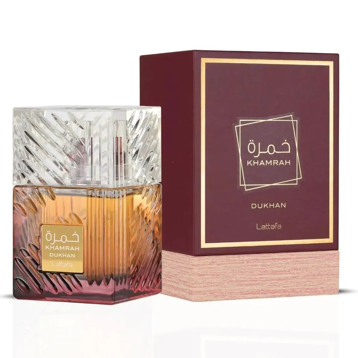 LATTAFA - PERFUME LATTAFA KHAMRAH DUKHAN EDP UNISEX 3.4 OZ  100 ML