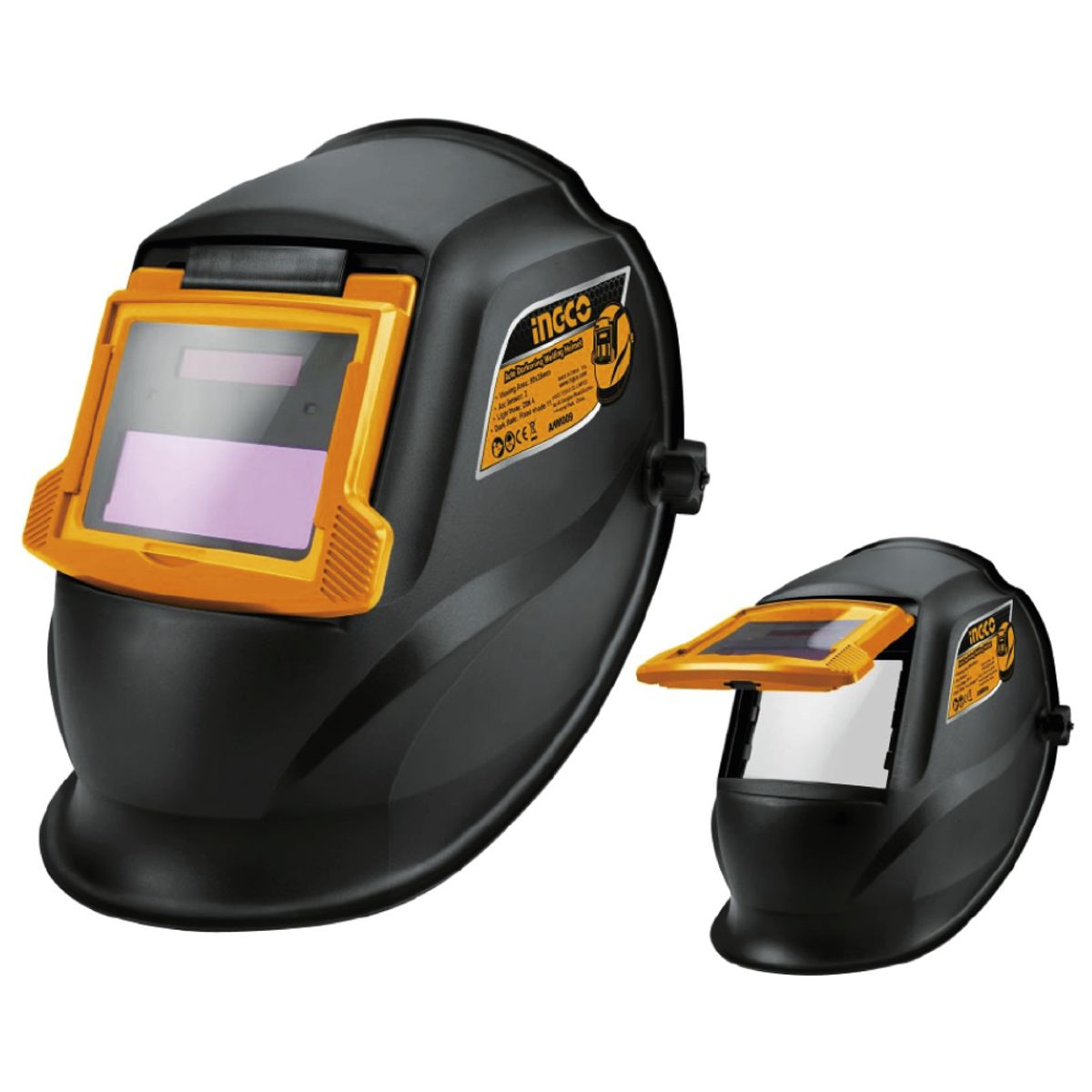 INGCO TOOLS - CASCO PARA SOLDAR AUTOMÁTICO FOTOSENSIBLE INGCO AHM009