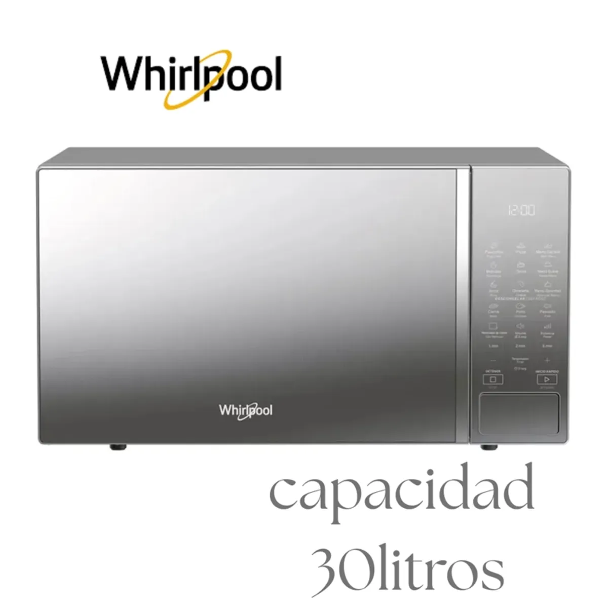 WHIRLPOOL - Microondas Whirlpool De 30 Lt. WM2011D