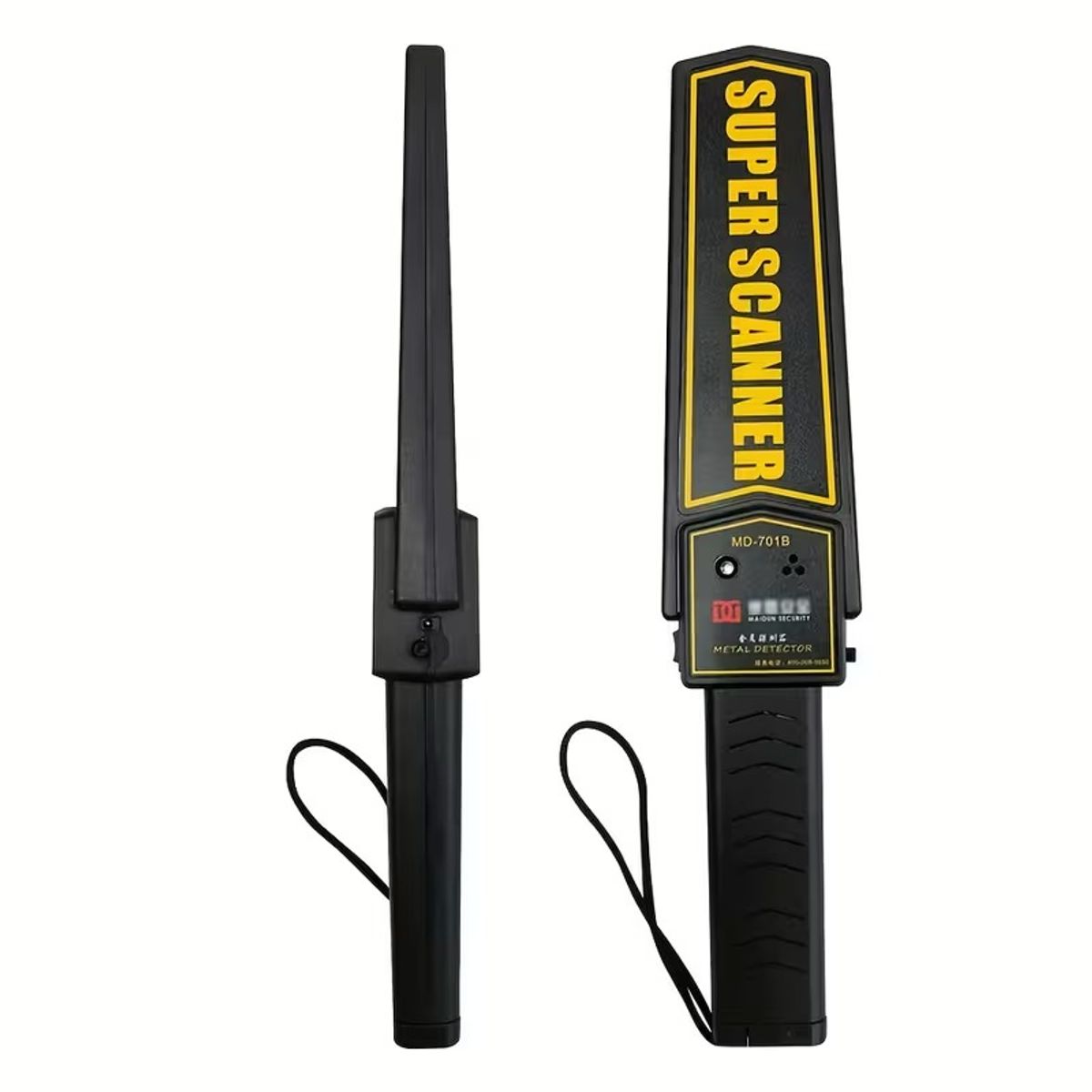 OEM - Escáner Manual de Metales Alta Sensibilidad - Alarma Sonora y Vibración
