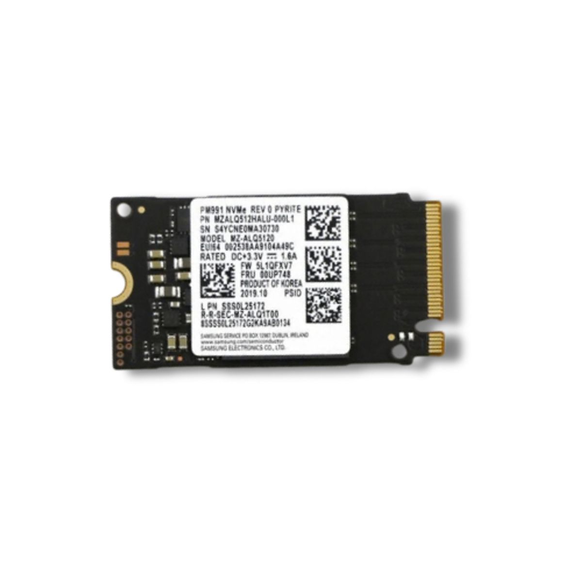 GENERICO - DISCO SOLIDO M.2 NVME 2242 512GB OEM CON CASE DE SSD M.2