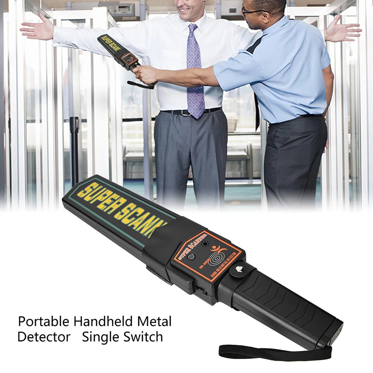OEM - Paleta Detector de Metales para Seguridad - Alta Precisión y Doble Alarma