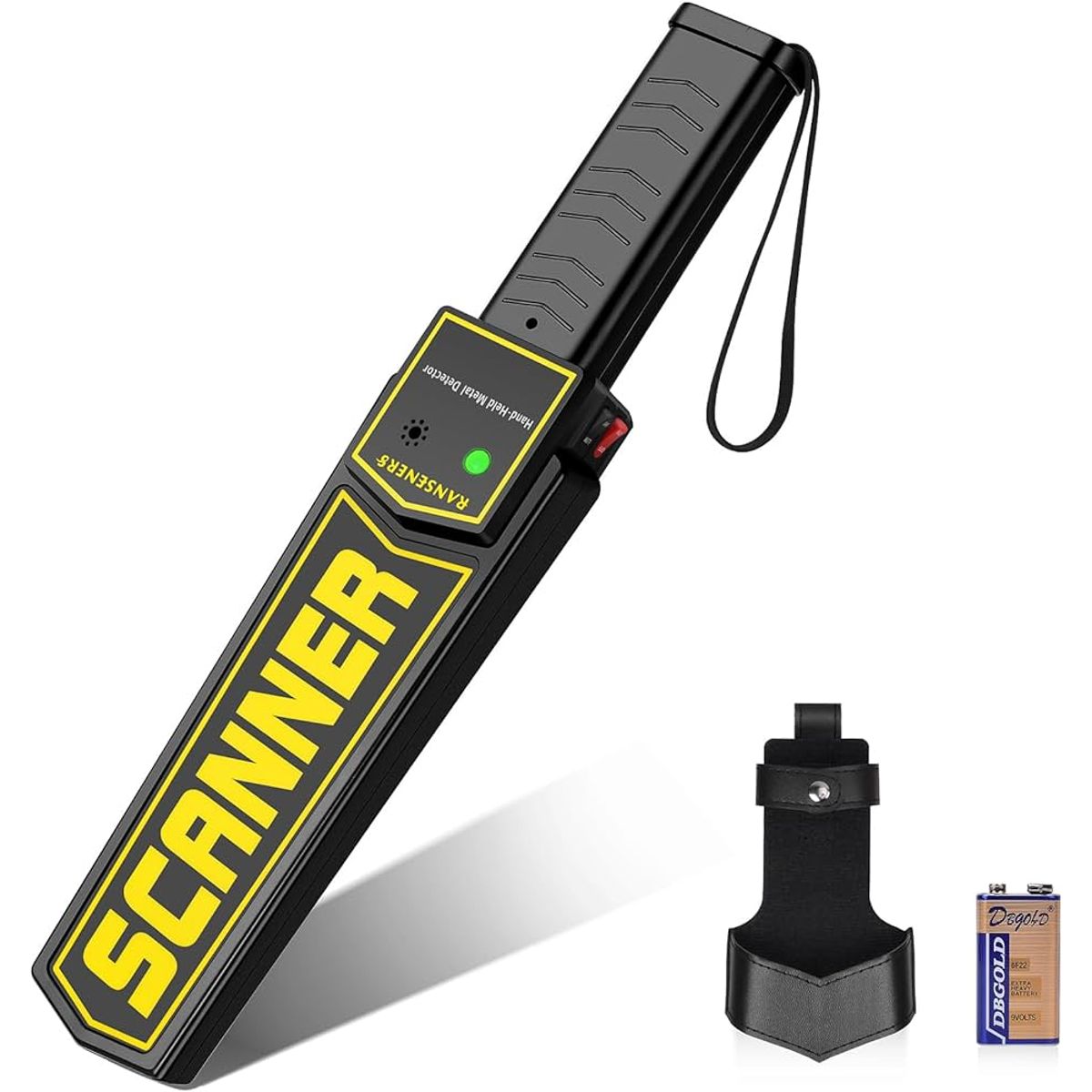OEM - Detector de Metales Portátil Recargable - Escáner Corporal para Control de Acceso