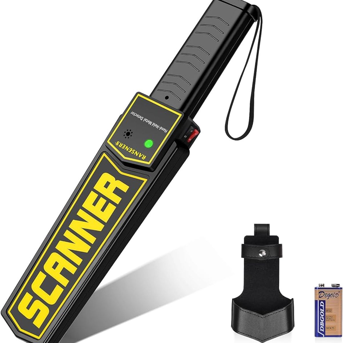 OEM - Detector de Metales Portátil Recargable - Escáner Corporal para Control de Acceso