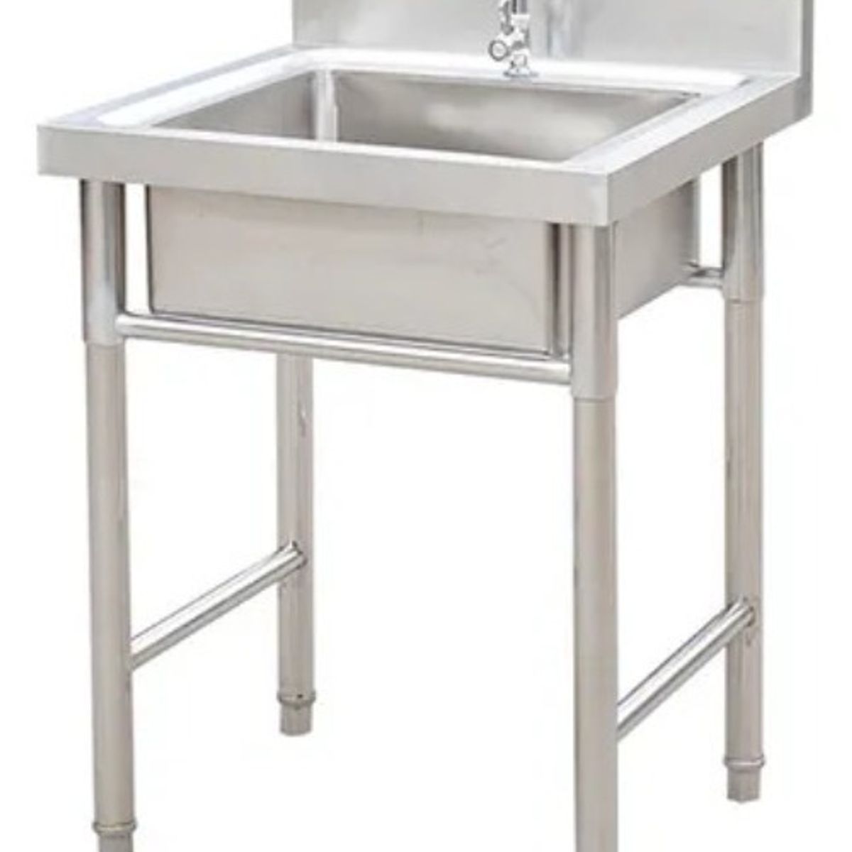 Lavadero Individual  Griferia Acero Inoxidable Plateado, marca LABALAOS - Foto 2
