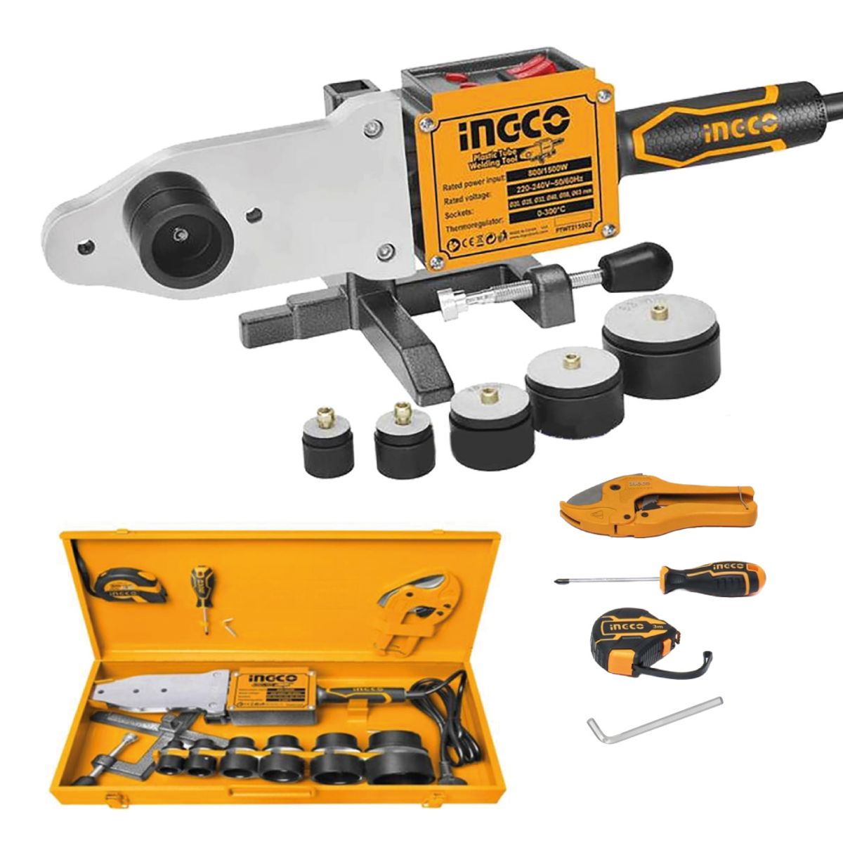 INGCO TOOLS - Termofusora Ingco 1500W PTWT215002
