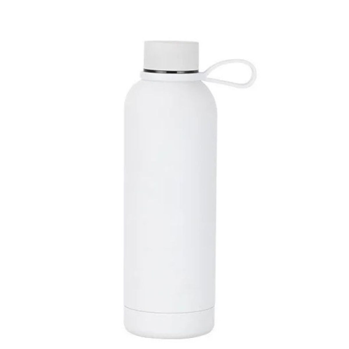 GENERICO - Botella de agua aislada de acero inoxidable con tapa