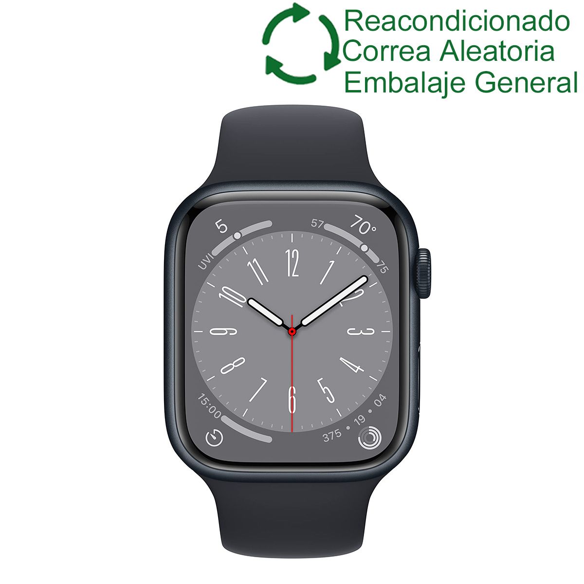 APPLE - Apple Watch Series 8(45mm,GPS) Reacondicionado SemiNuevo