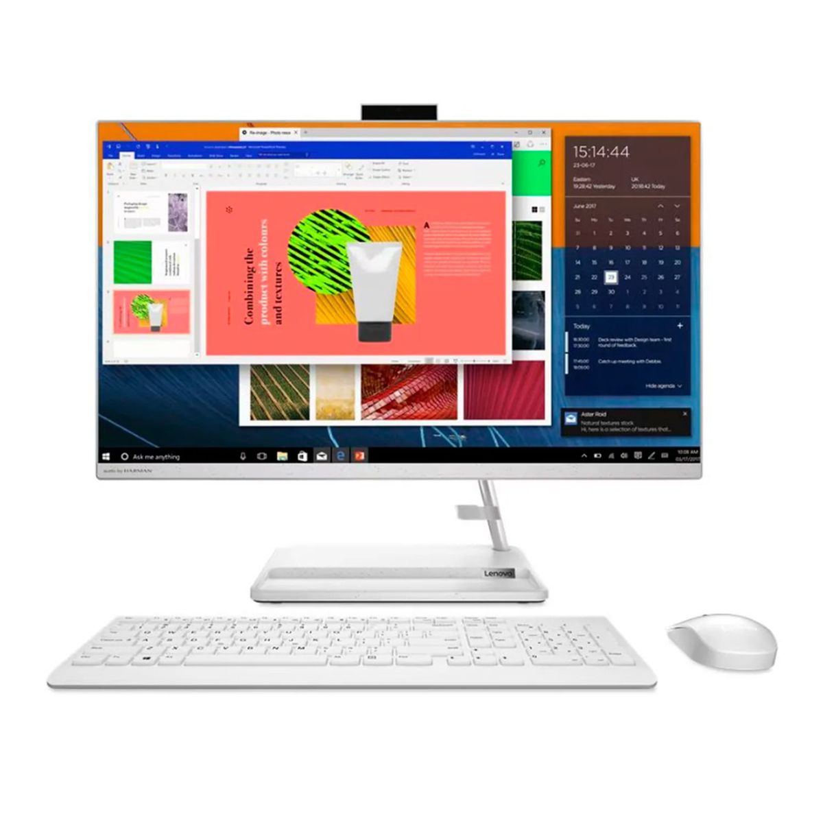 LENOVO - All In One Lenovo Ideacentre 3 27ALC6 Ryzen 7-7730U Ram 16GB Disco 512GB 27"FHD Freedos (F0FY00Q7LD)