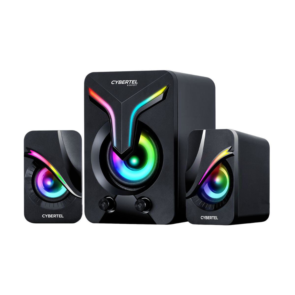 CYBERTEL - Parlante de Escritorio RGB  CBX S500 Cybertel Exxpert