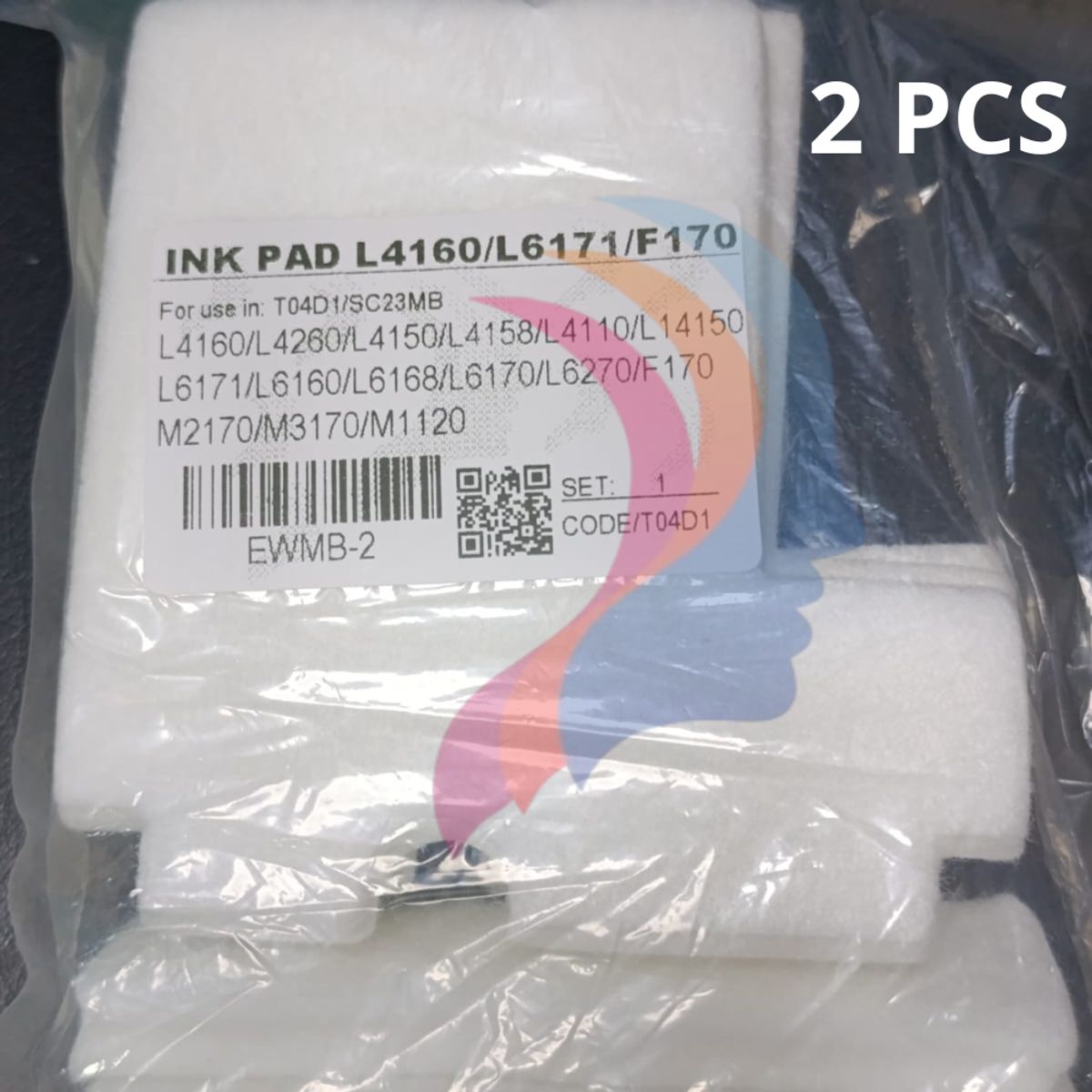 GENERICO - 2 UNIDADES Almohadilla Compatible l4150 l4160 l6171 l6191 m3170 m2170