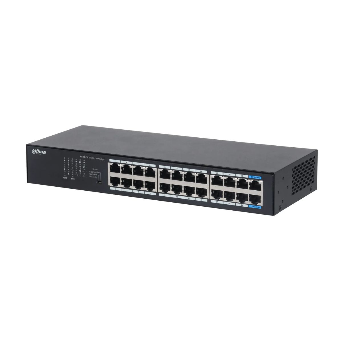 DAHUA - DAHUA DH-S3024-24GT Switch Gigabit No Administrado 24 Puertos