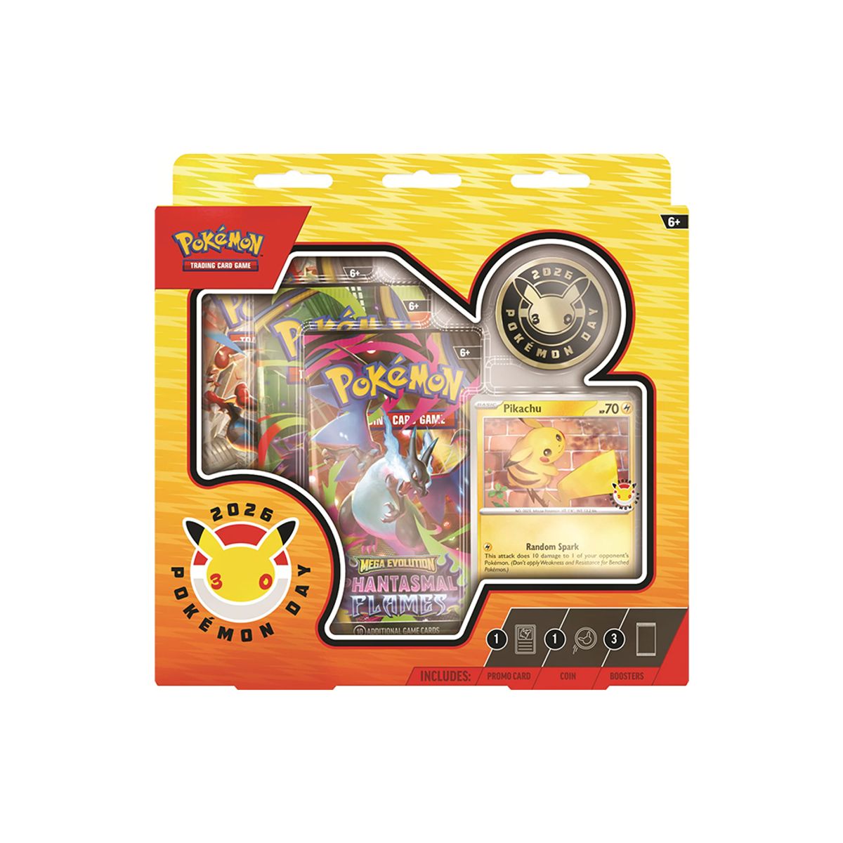 POKEMON - POKEMON TCG  Pokémon Day 2026 Collection - 30th Anniversary - Inglés