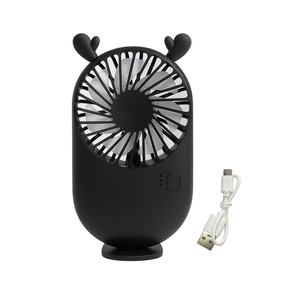 GENERICO - Pack 2 Ventiladores portátil con Batería Recargable