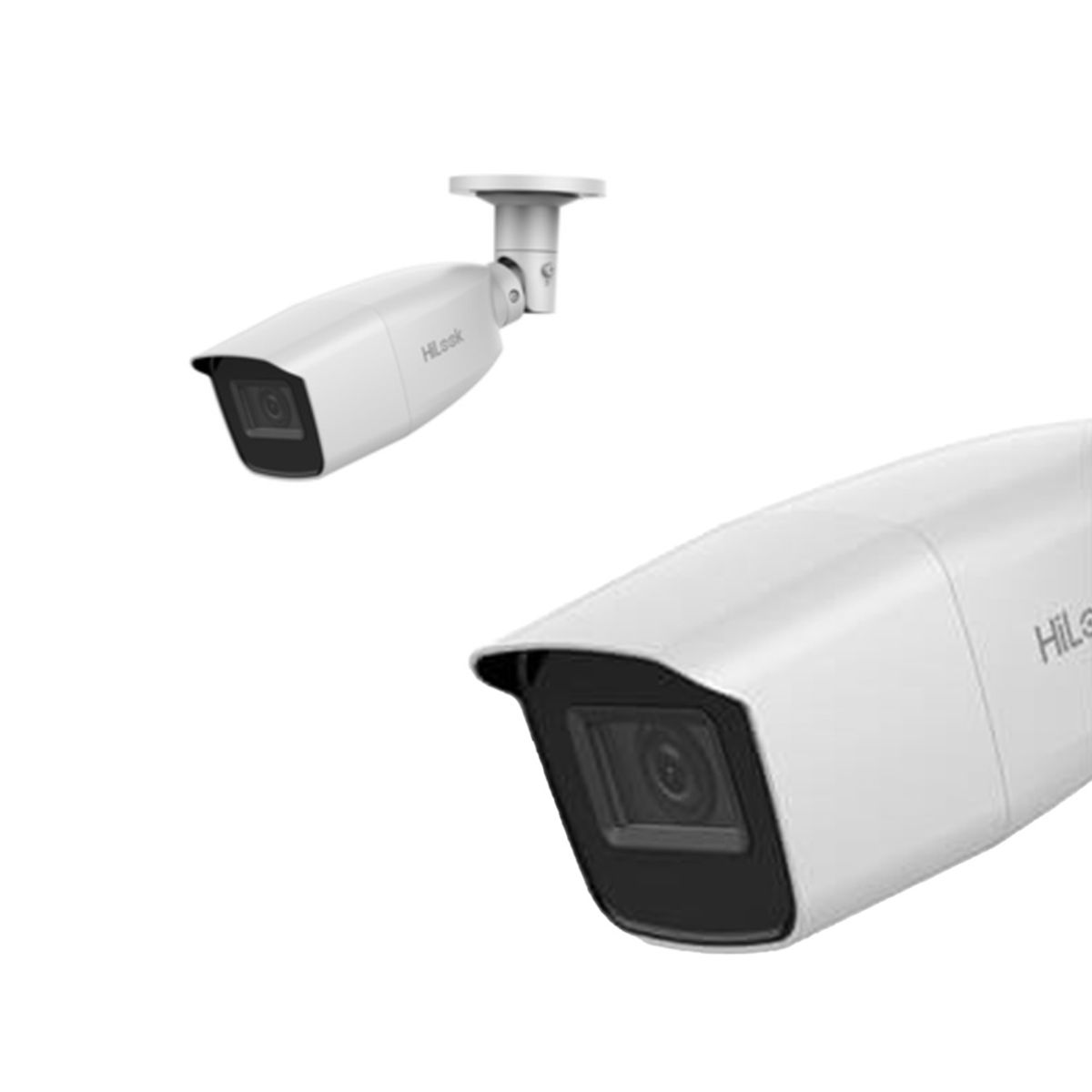 HILOOK - Cámara de Seguridad Tubo 4MP Metálica Lente 2.8mm HL-THC-B340-VF HD Exterior