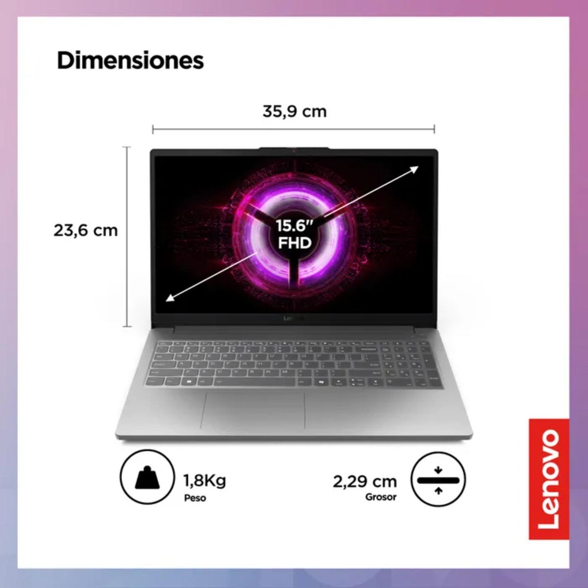 LENOVO - Laptop Lenovo LOQ Essential 15.6" AMD Ryzen 7 16GB 512GB RTX 3050 Windows 11