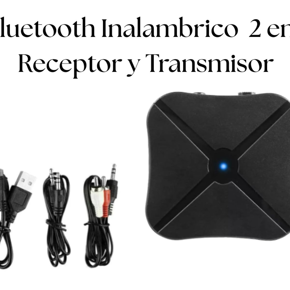 GENERICO - Bluetooth Transmisor Receptor Adaptador 5.0 Inalambrico KN319