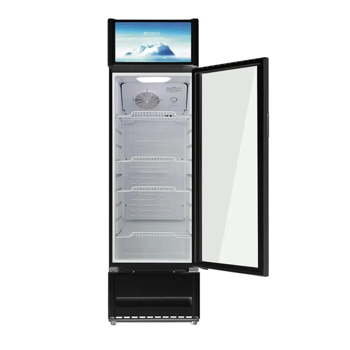 BORD - Vitrina Exhibidora Visicooler Bord Monopuerta directo EX211-M 211LT
