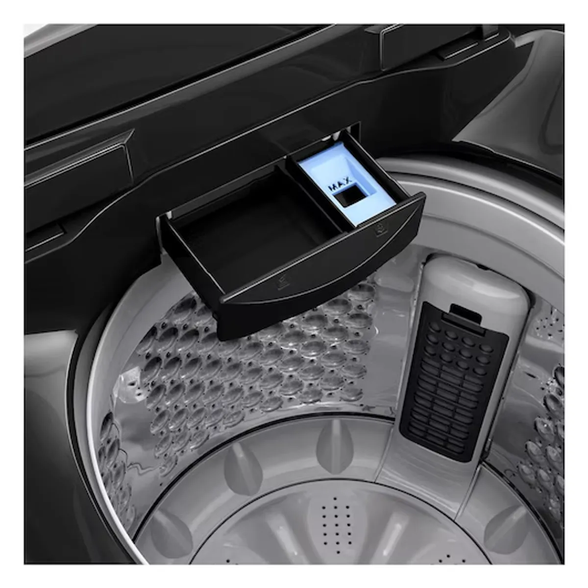 LG - Lavadora LG WT19OBVTB 19Kg Turbodrum Carga Superior Negro