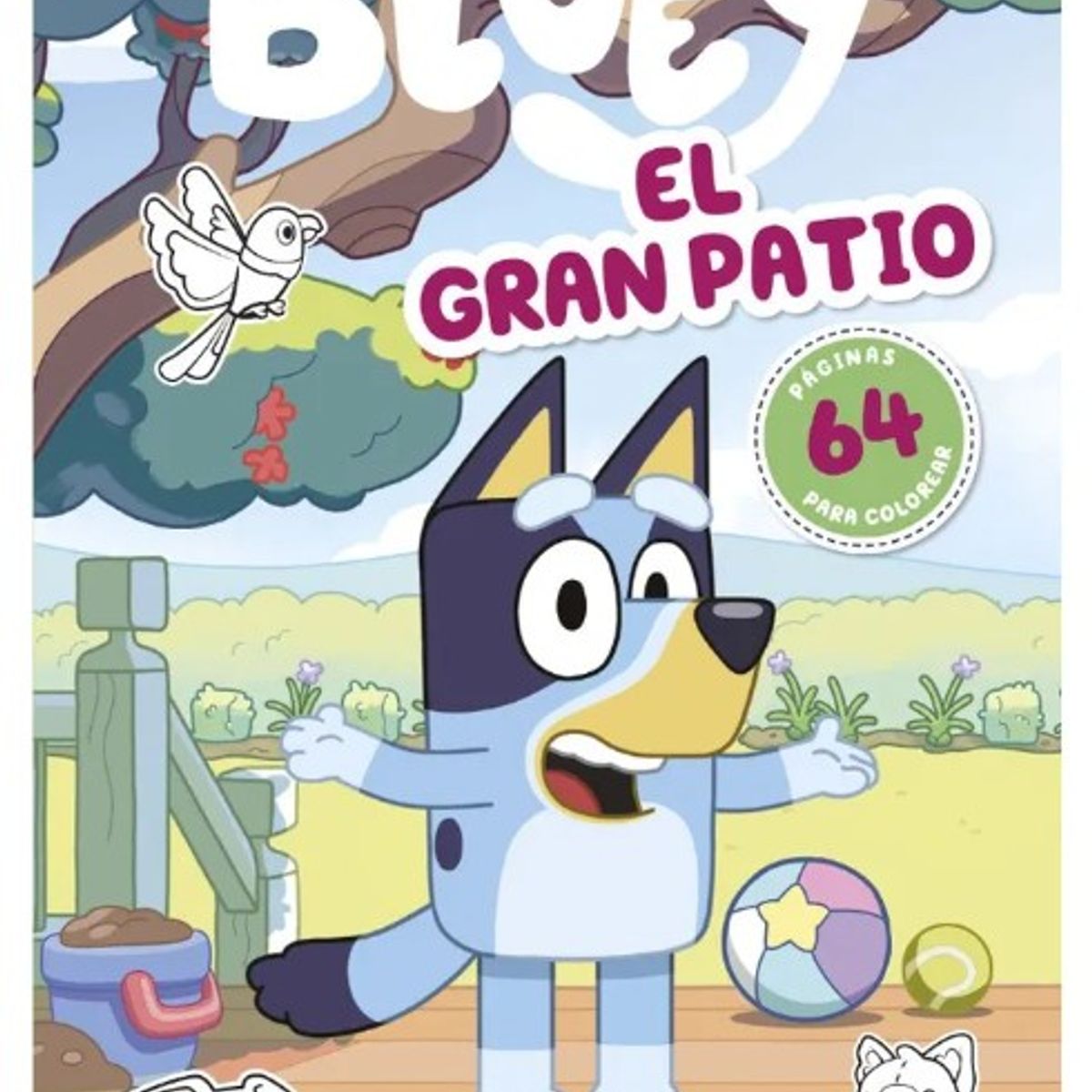 ALTEA - BLUEY EL GRAN PATIO. LIBRO PARA COLOREA - Ladybird