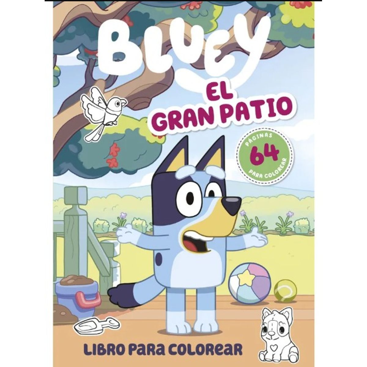 ALTEA - BLUEY EL GRAN PATIO. LIBRO PARA COLOREA - Ladybird