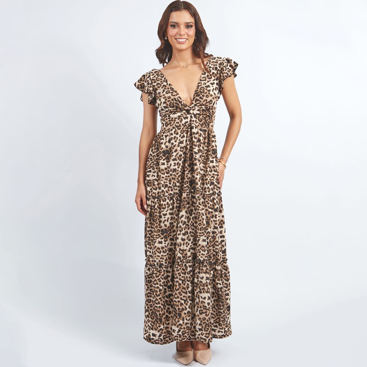 DOLCATTA - Vestido Jeanne - Animal Print - Dolcatta