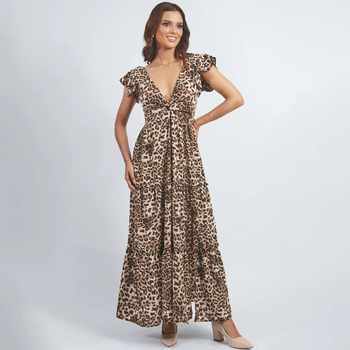 DOLCATTA - Vestido Jeanne - Animal Print - Dolcatta