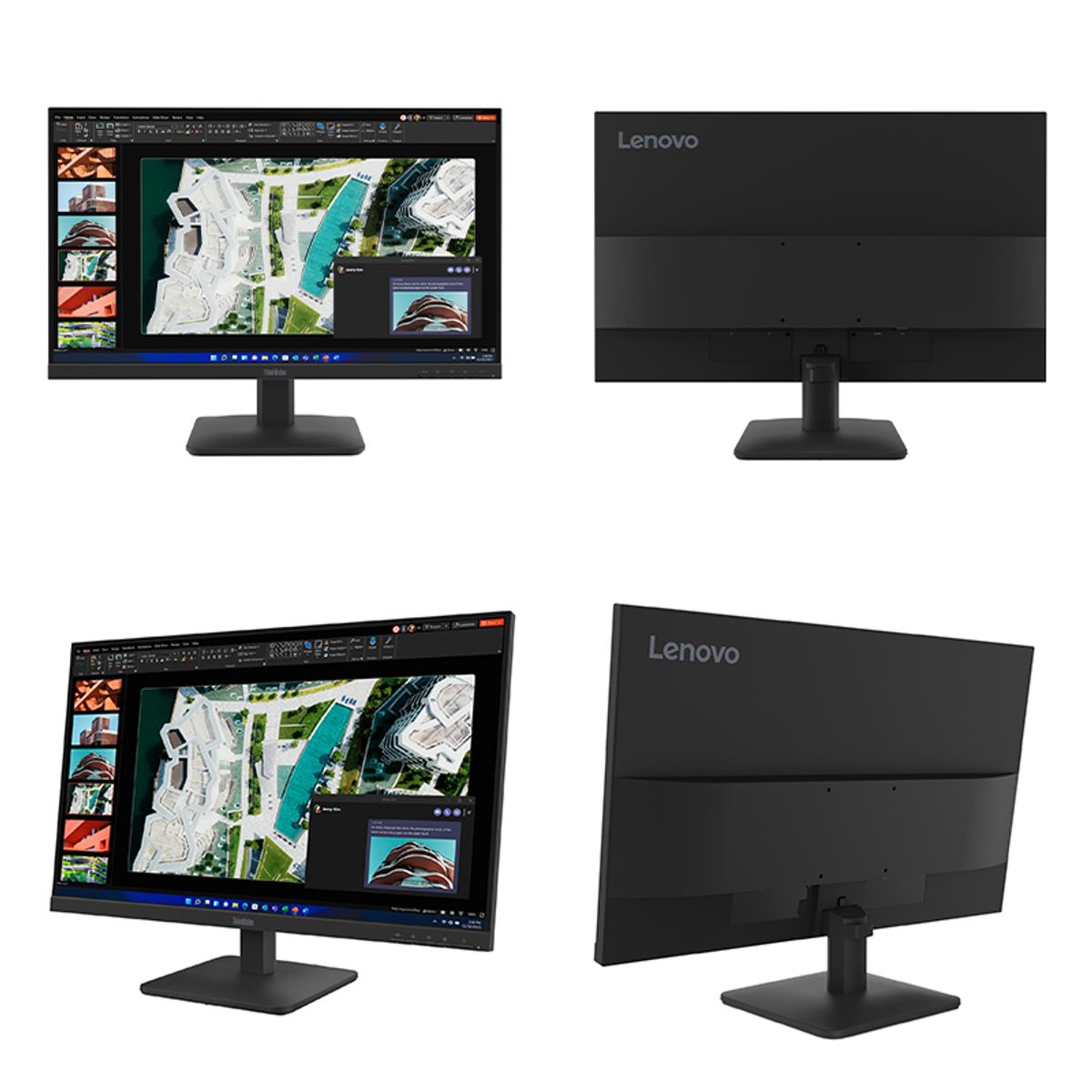 LENOVO - Monitor Plano Lenovo ThinkVision S27-4e, 27" WLED/FHD/IPS/HDMI/VGA