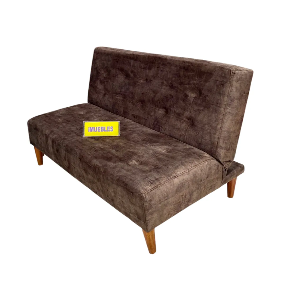 Sofá Cama Modelo Futón 1.80 m color Chocolate - TEMEL, marca TEMEL - Foto 2