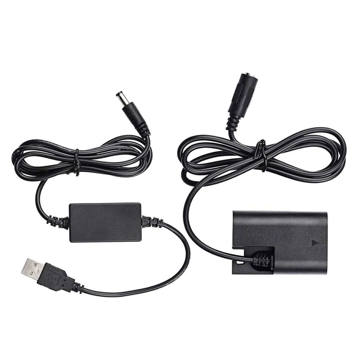 GENERICO - Adaptador Continuo Dummy Battery Usb Canon Lp E6 N H Ack E6