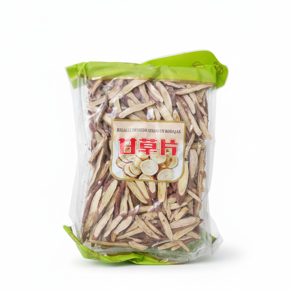 GENERICO - Raíz De Regaliz Deshidratada En Rodajas Importada 200g