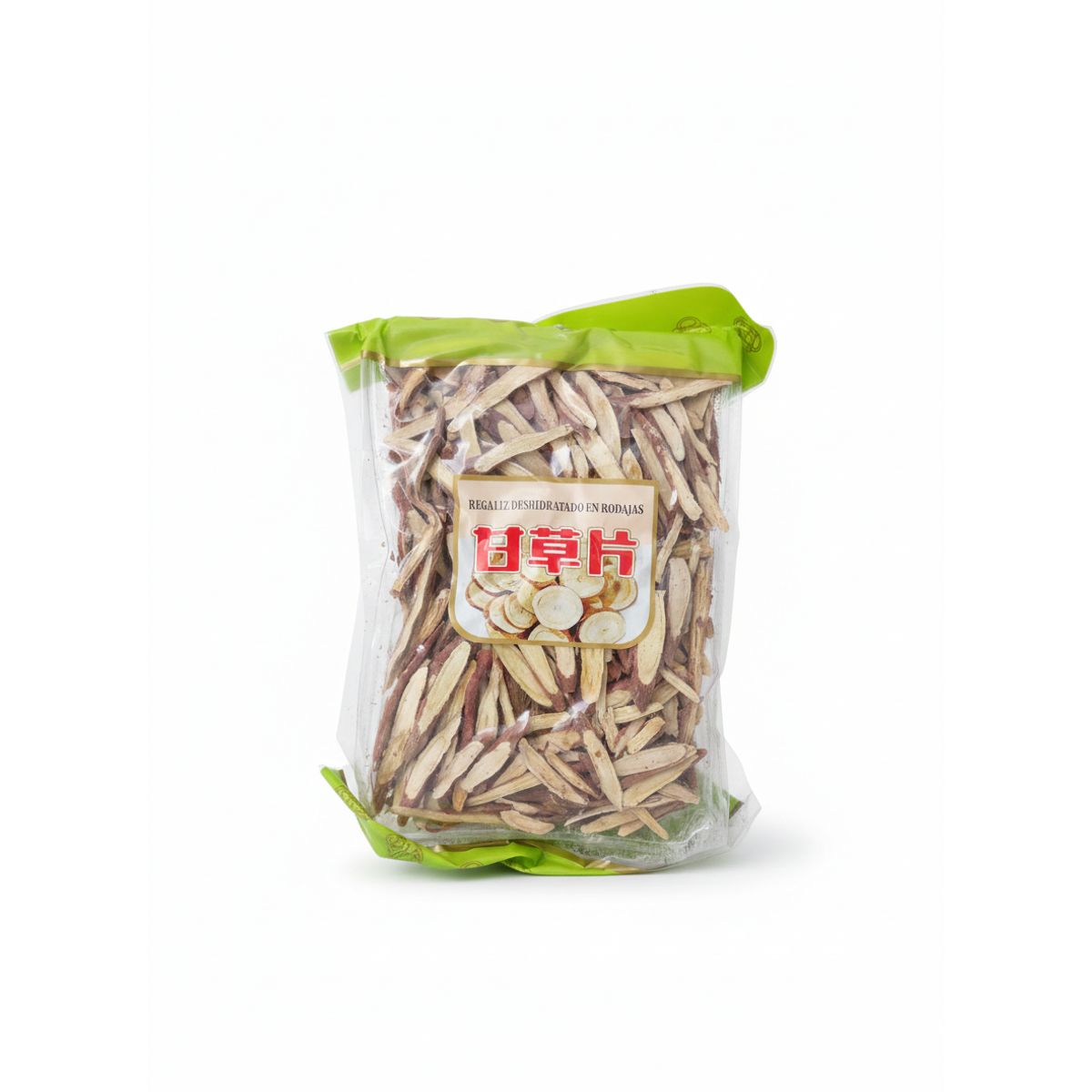 GENERICO - Raíz De Regaliz Deshidratada En Rodajas Importada 200g