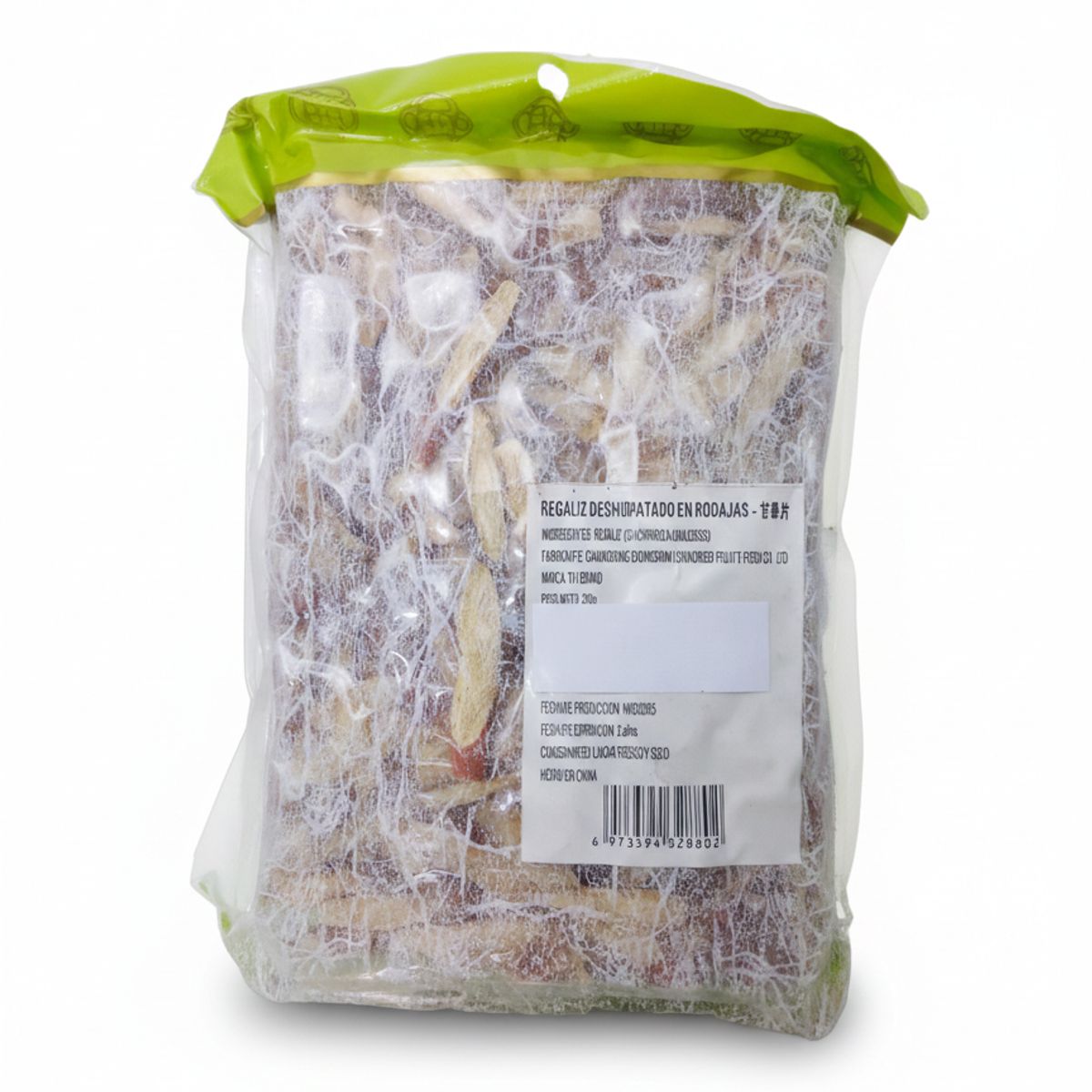 GENERICO - Raíz De Regaliz Deshidratada En Rodajas Importada 200g