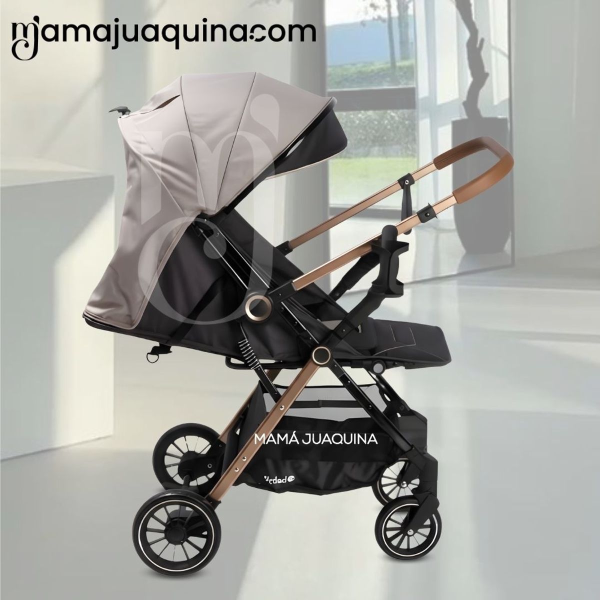 Baby - Coche Maleta de Paseo «KIBO» Edición Exclusiva Beige