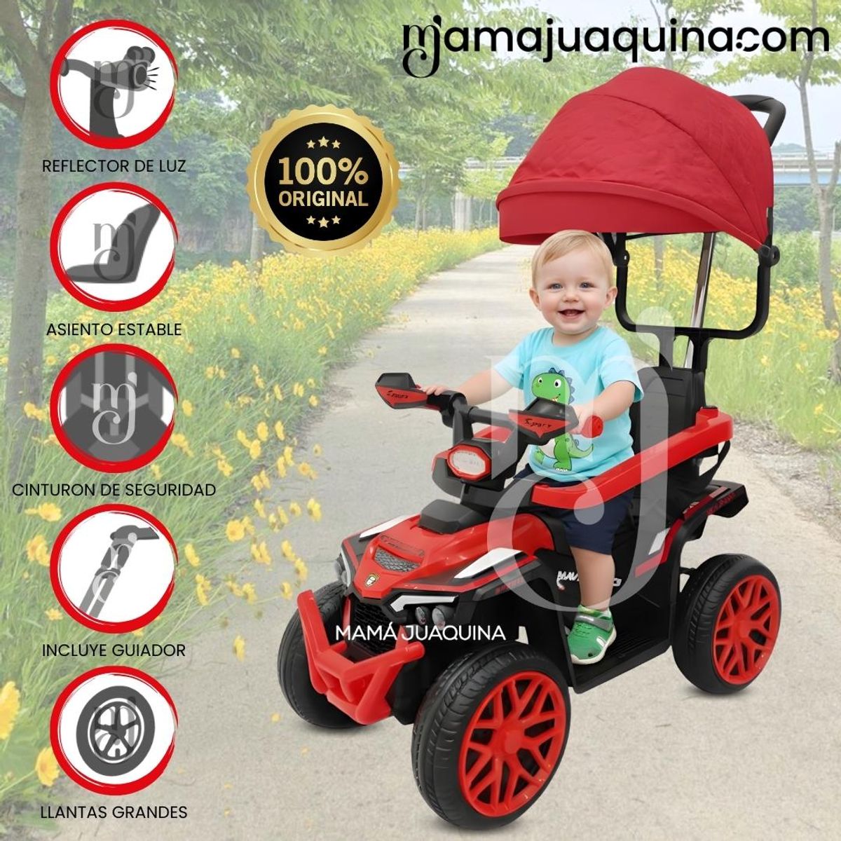 Baby - Correpasillo Guiador «MAVERICK II» Edición Exclusiva Red