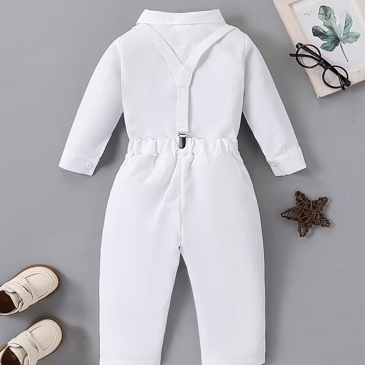 GENERICO - TRAJE TERNO DE NIÑO BEE PARA  BAUTIZO