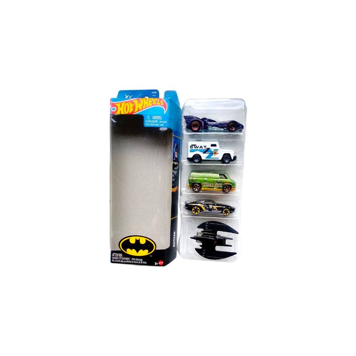 HOT WHEELS - Hot Wheels DC Comics Batman Pack 5-Batplane