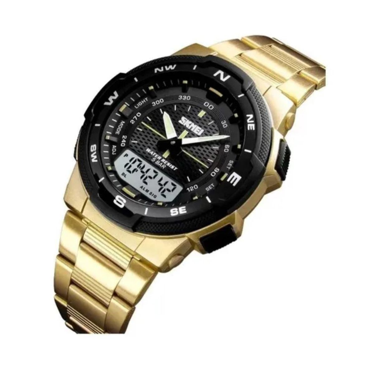 SKMEI - Reloj Skmei 1370 Digital Dorado