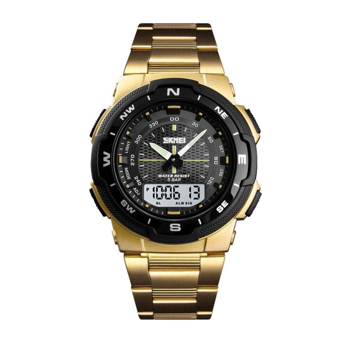 SKMEI - Reloj Skmei 1370 Digital Dorado