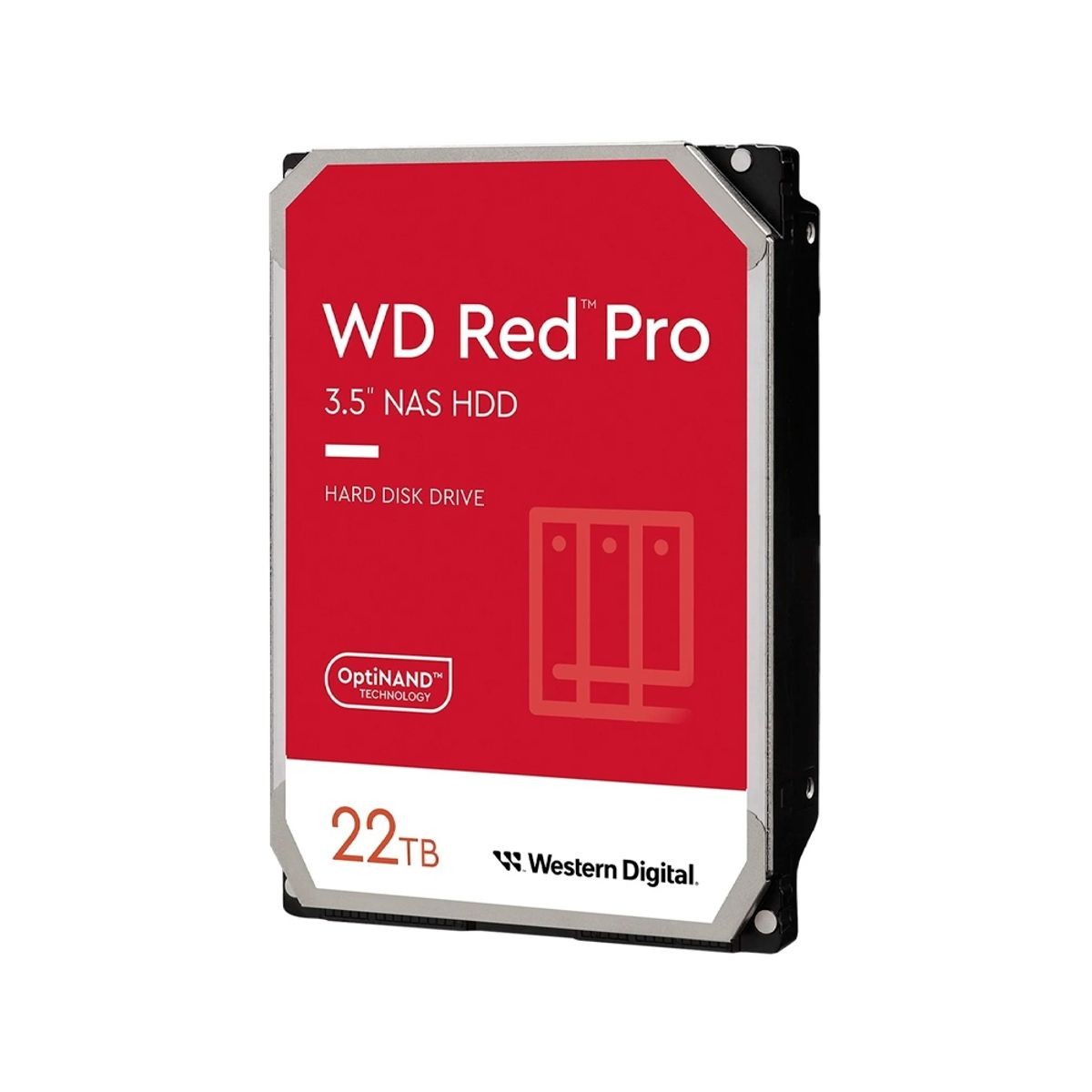 WESTERN DIGITAL - Disco Duro Wd Red Pro 22Tb Para Nas - Alto Rendimiento 512Mb, Ideal Para Almacenamiento Ma